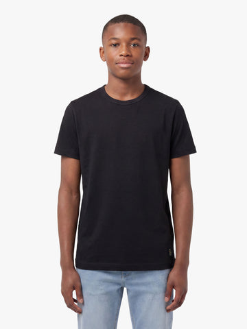 Reco Junior 3-Pack Cotton T-Shirts - Black/Grey/White