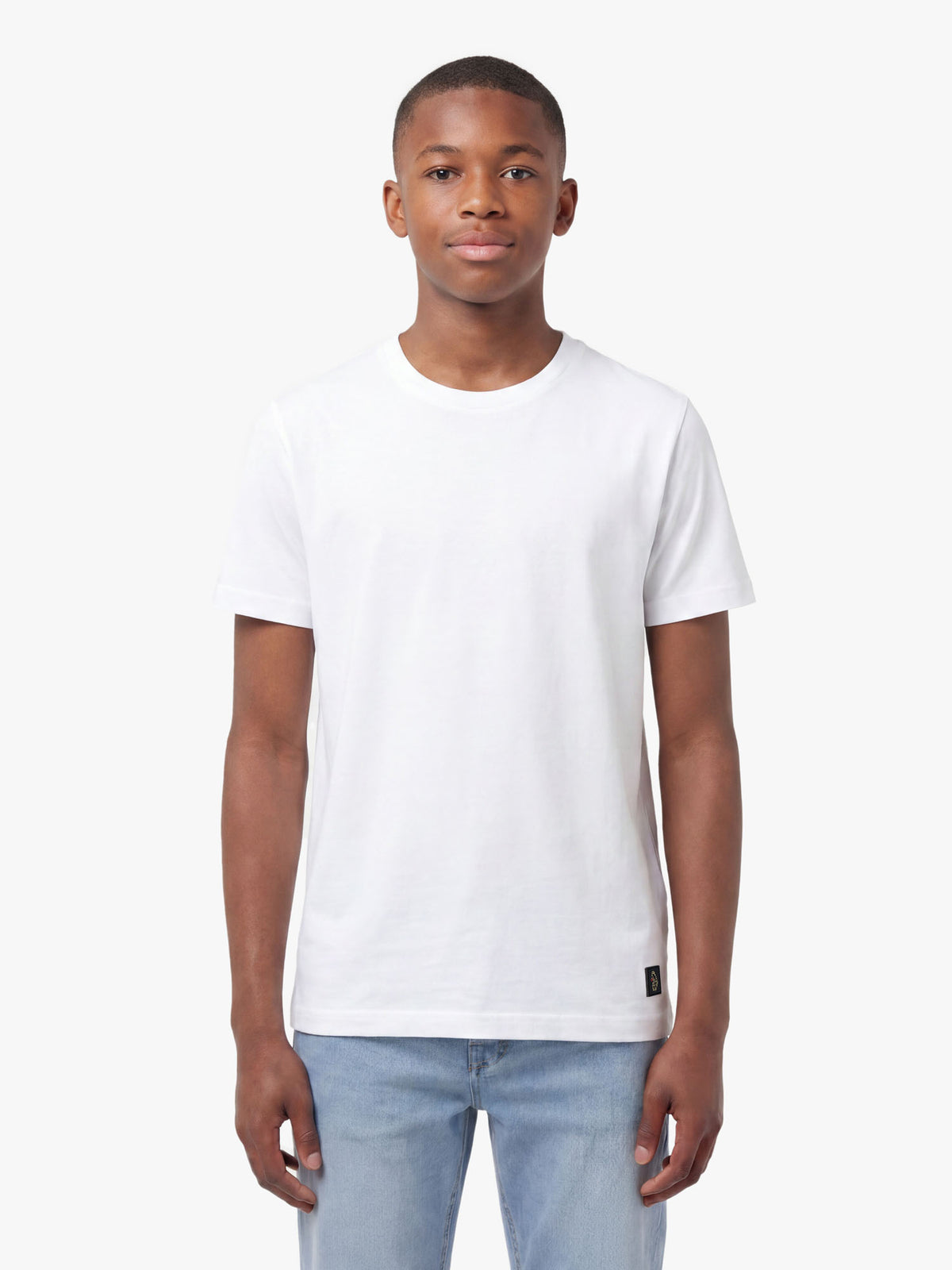 Reco Junior 3-Pack Cotton T-Shirts - Black/Grey/White