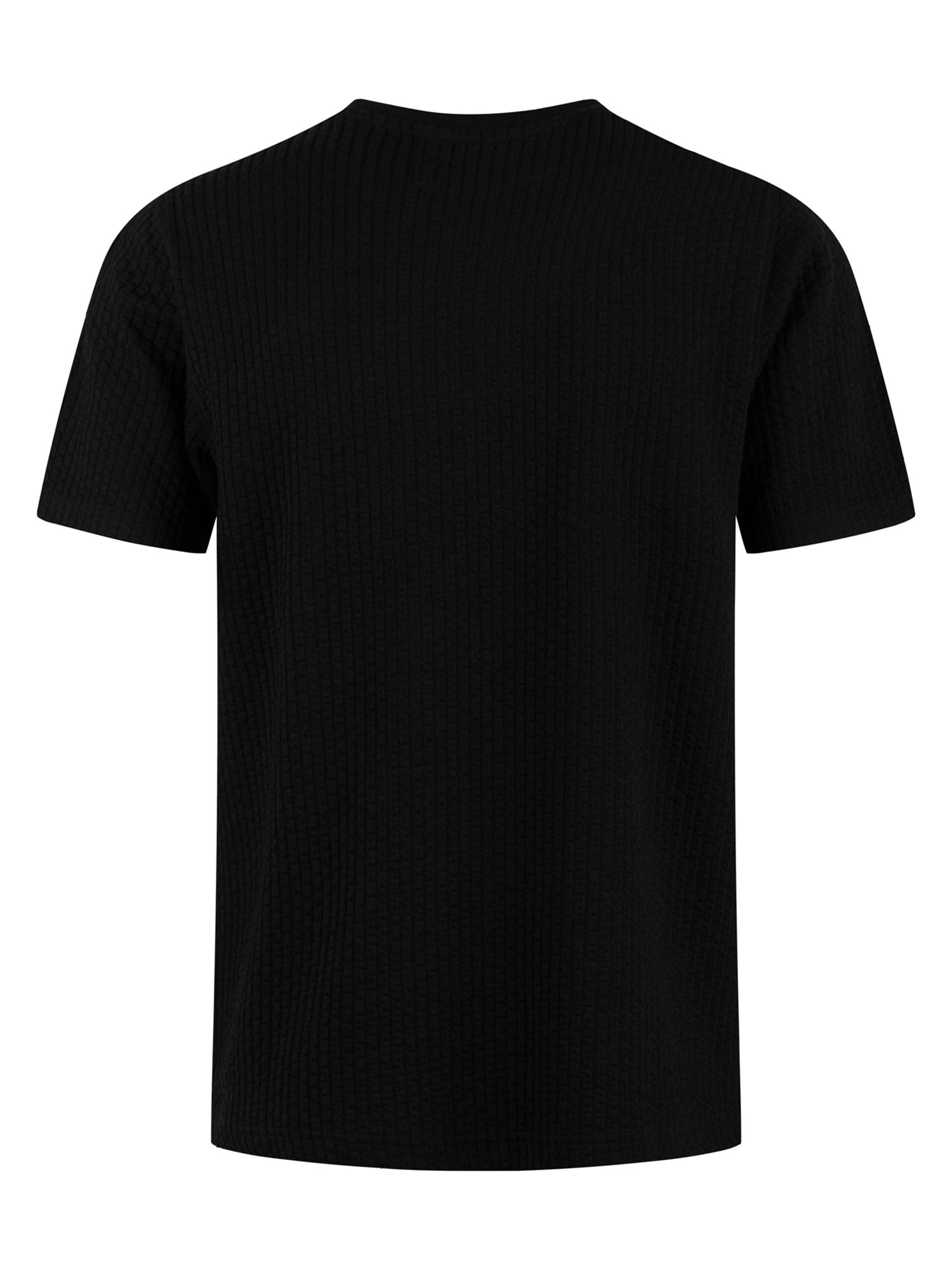 WAFFLE DOWN REGULAR FIT T-SHIRT