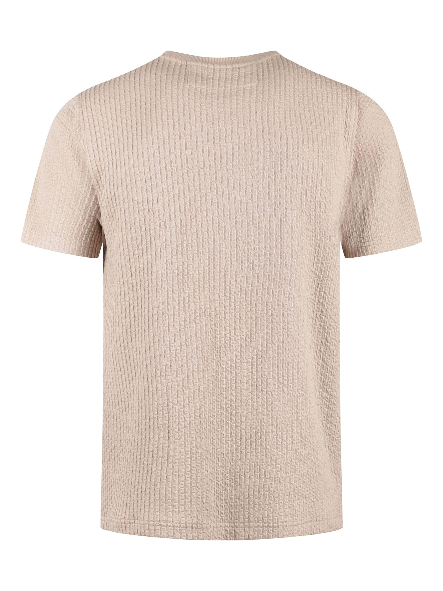 WAFFLE DOWN REGULAR FIT T-SHIRT