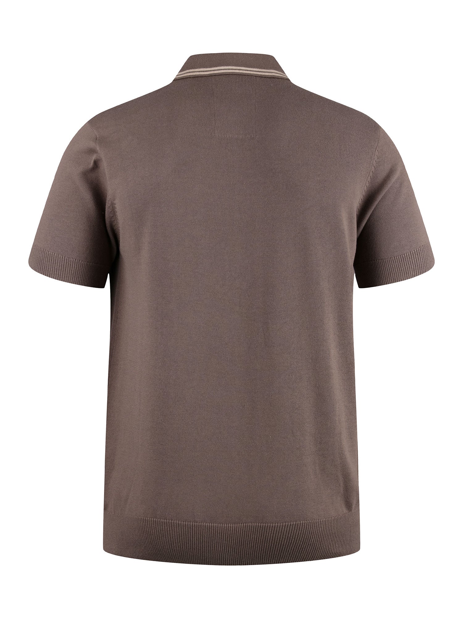 SEBACO KNITTED ZIP POLO