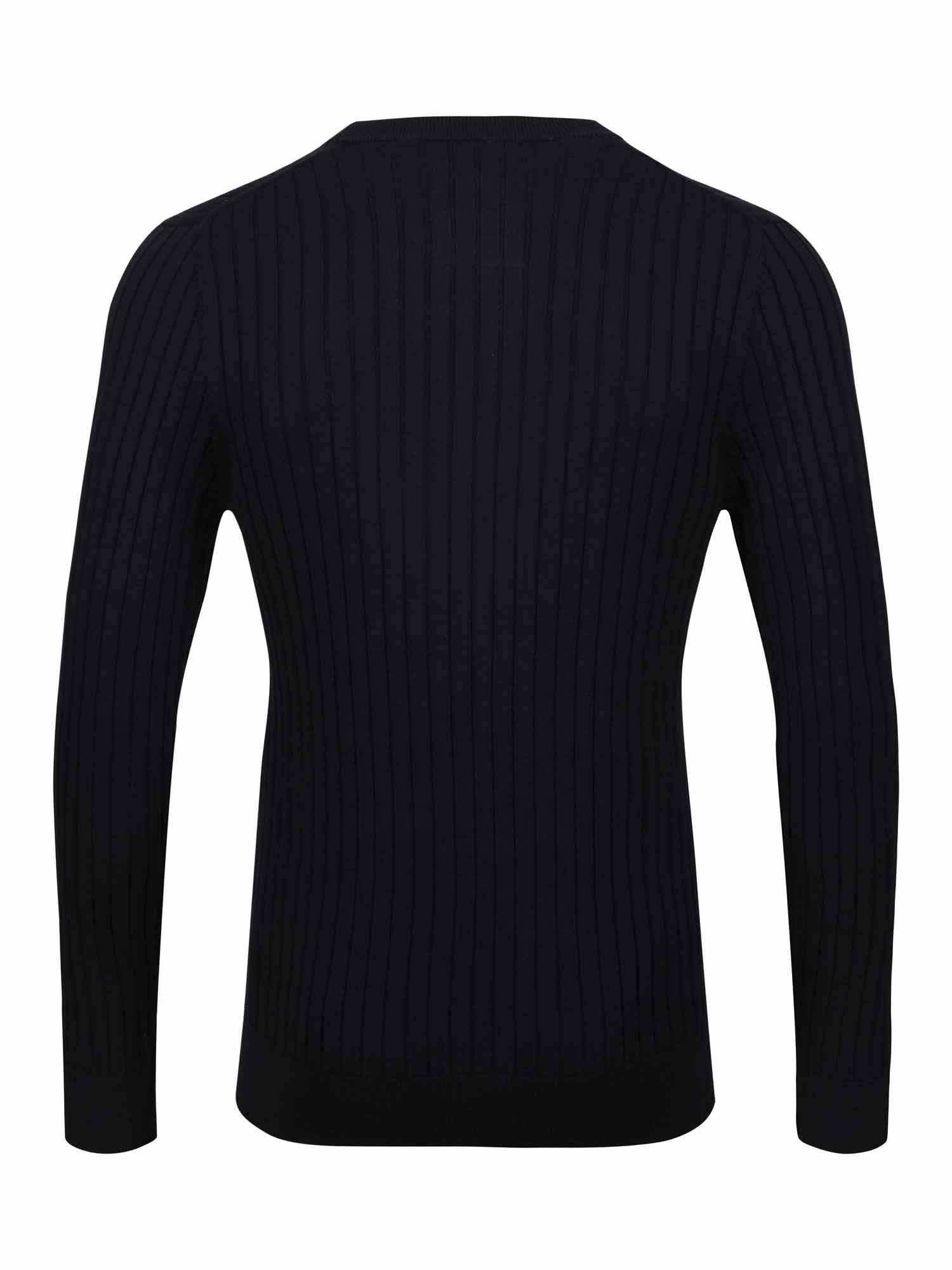 SPARE RIB CREW NECK KNITTED JUMPER