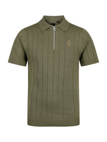  RIB EYE KNITTED POLO