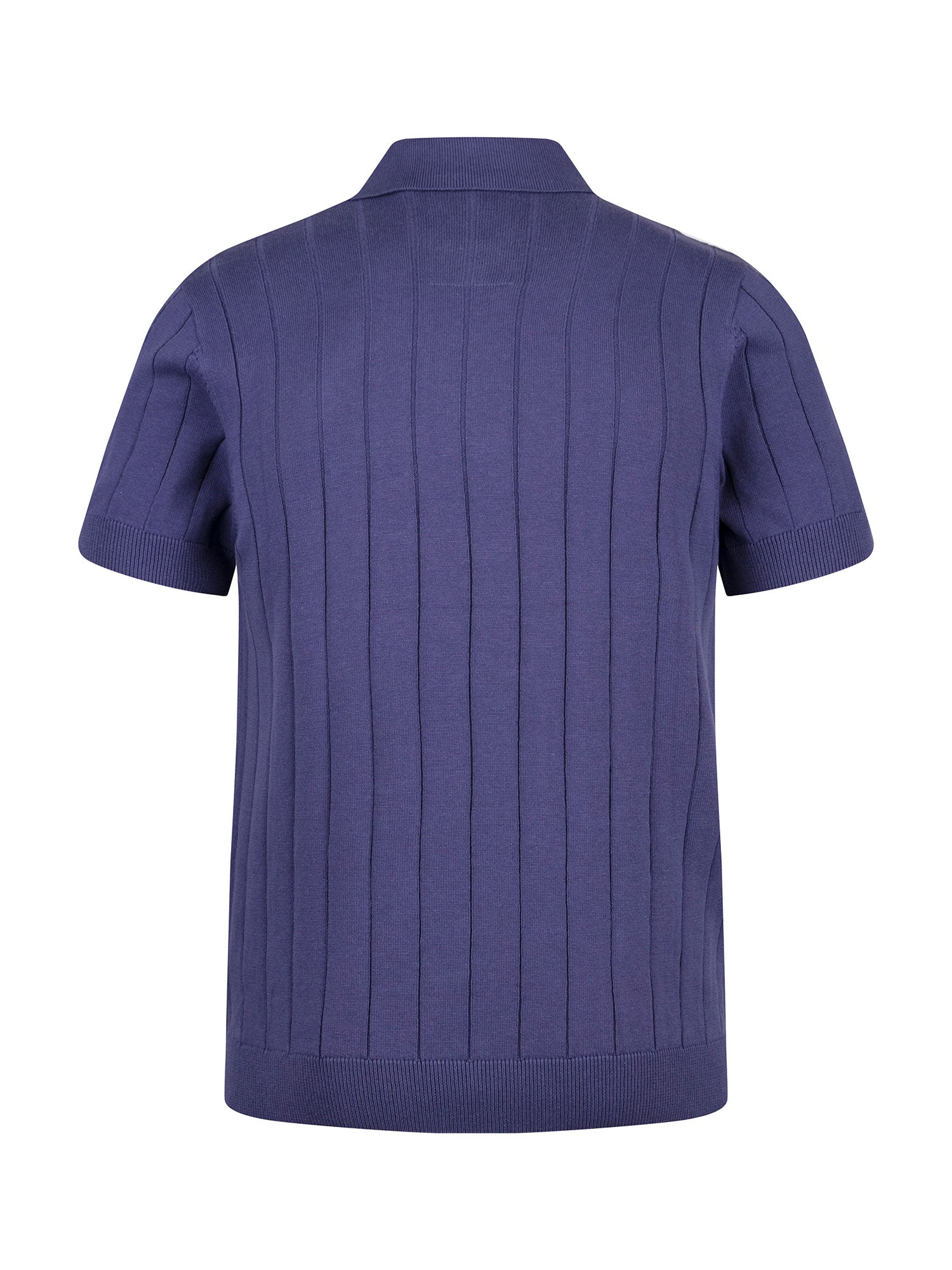 RIB EYE KNITTED POLO