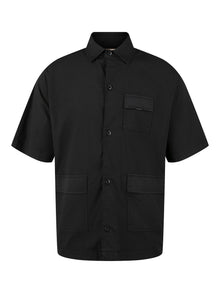  YEDRA RELAXED FIT POCKET DETAIL SHIRT