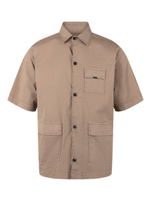  YEDRA RELAXED FIT POCKET DETAIL SHIRT