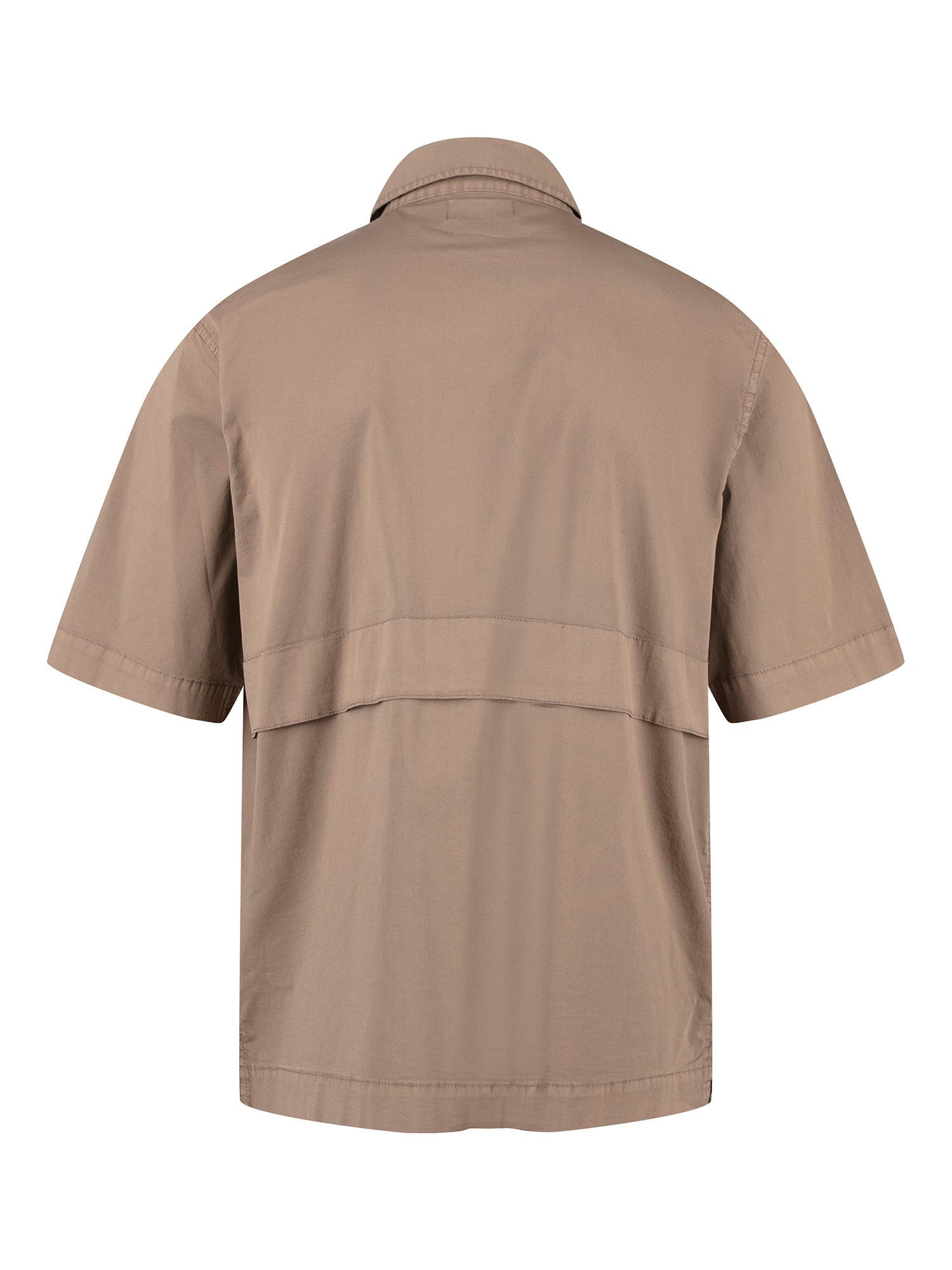 YEDRA RELAXED FIT POCKET DETAIL SHIRT