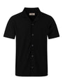 GWITHIAN RIBBED TEXTURED SHORT SLEEVE SHIRT