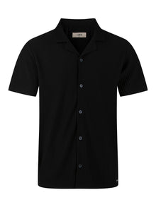  GWITHIAN RIBBED TEXTURED SHORT SLEEVE SHIRT