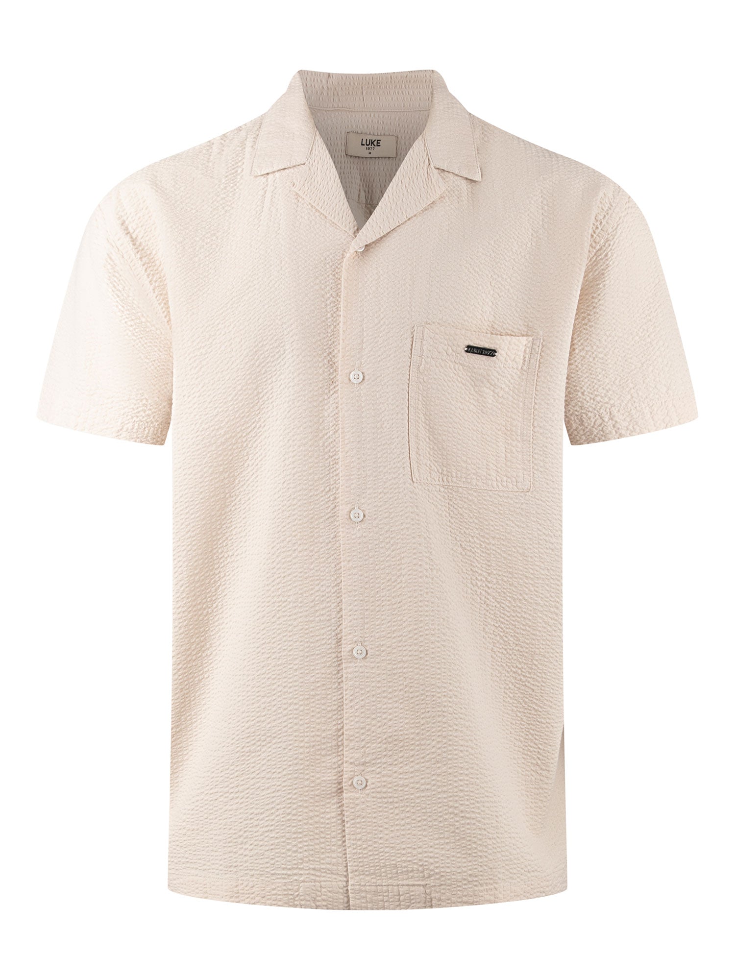 MILLOOK SHORT SLEEVE TEXTURED SHIRT