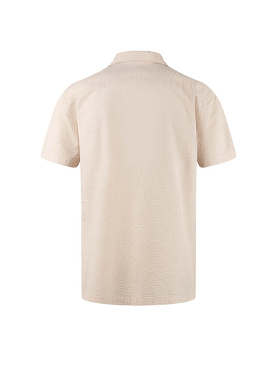 MILLOOK SHORT SLEEVE TEXTURED SHIRT