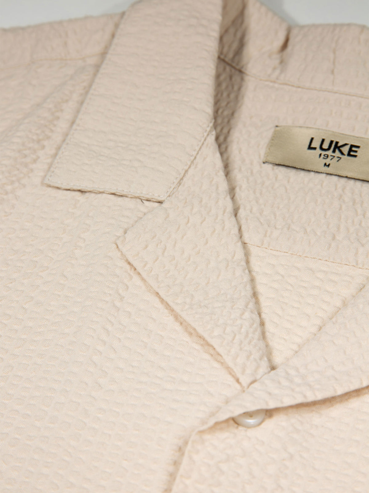 MILLOOK SHORT SLEEVE TEXTURED SHIRT