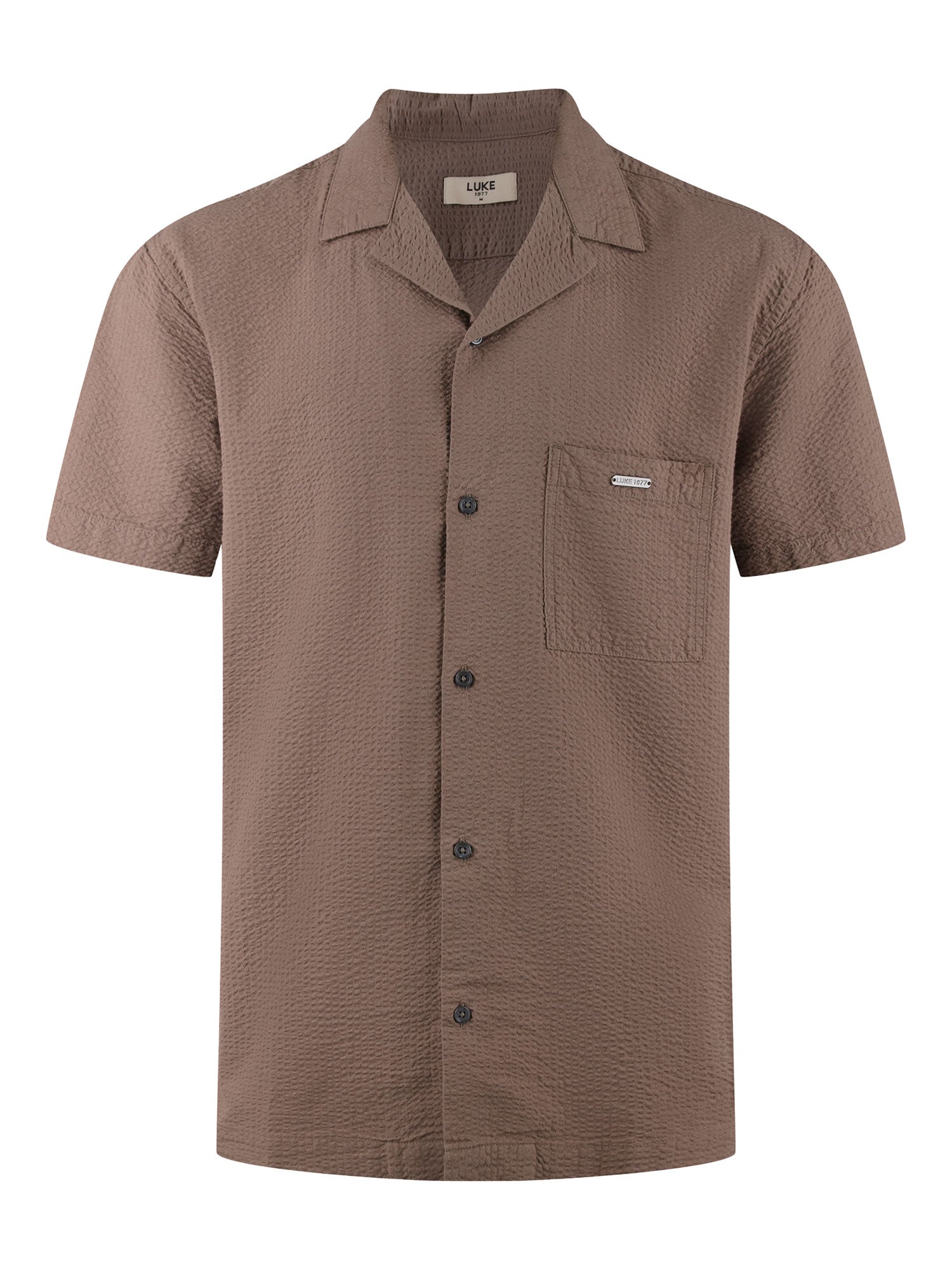MILLOOK SHORT SLEEVE TEXTURED SHIRT