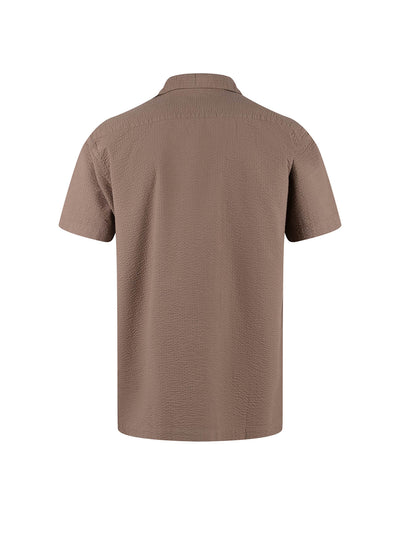 MILLOOK SHORT SLEEVE TEXTURED SHIRT
