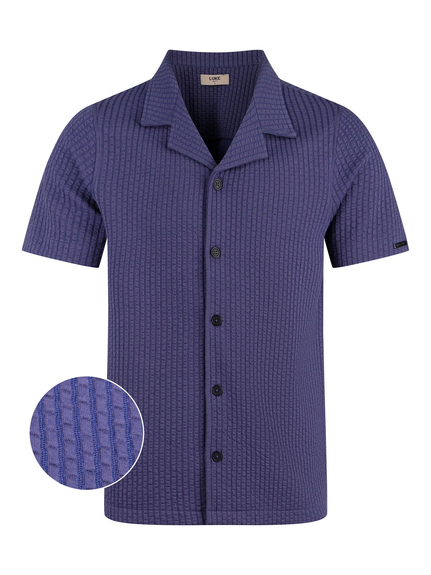 LOS CHILES TEXTURED JACQUARD SHIRT