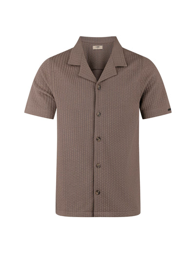 LOS CHILES TEXTURED JACQUARD SHIRT