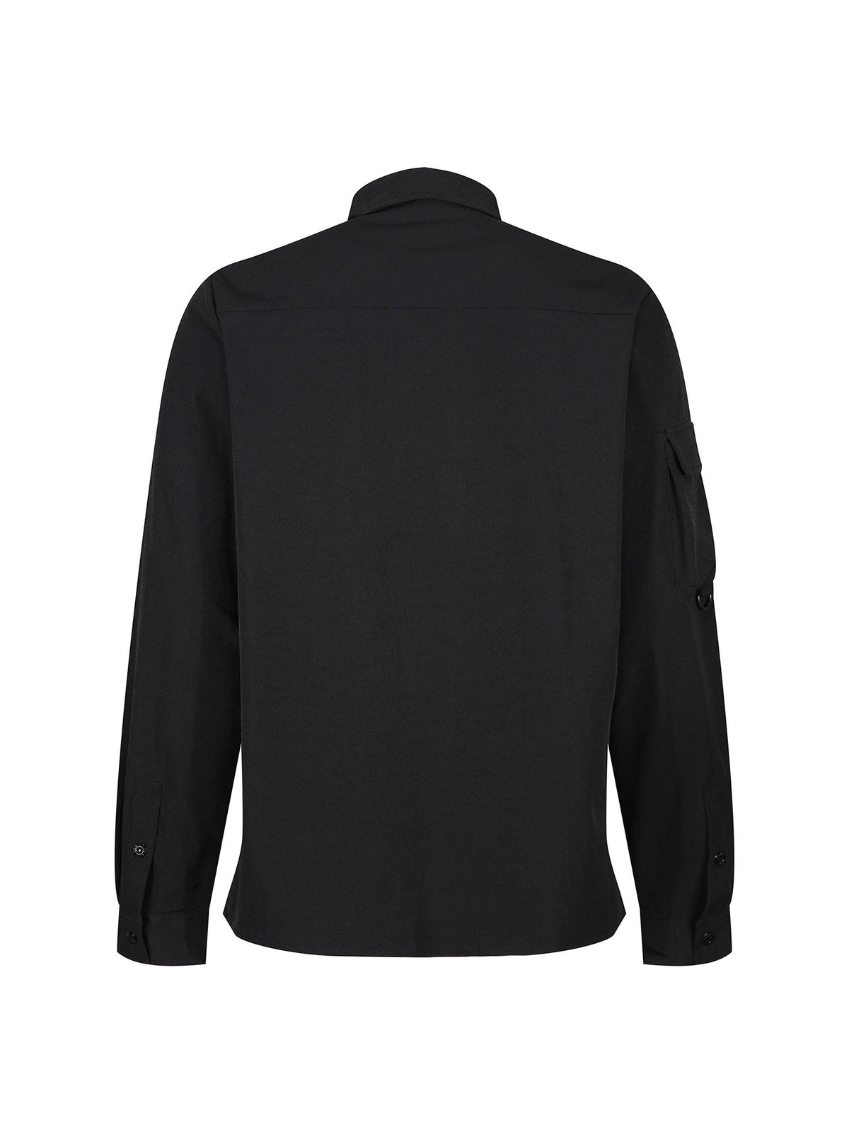 Hulun Technical Nylon Overshirt - Black