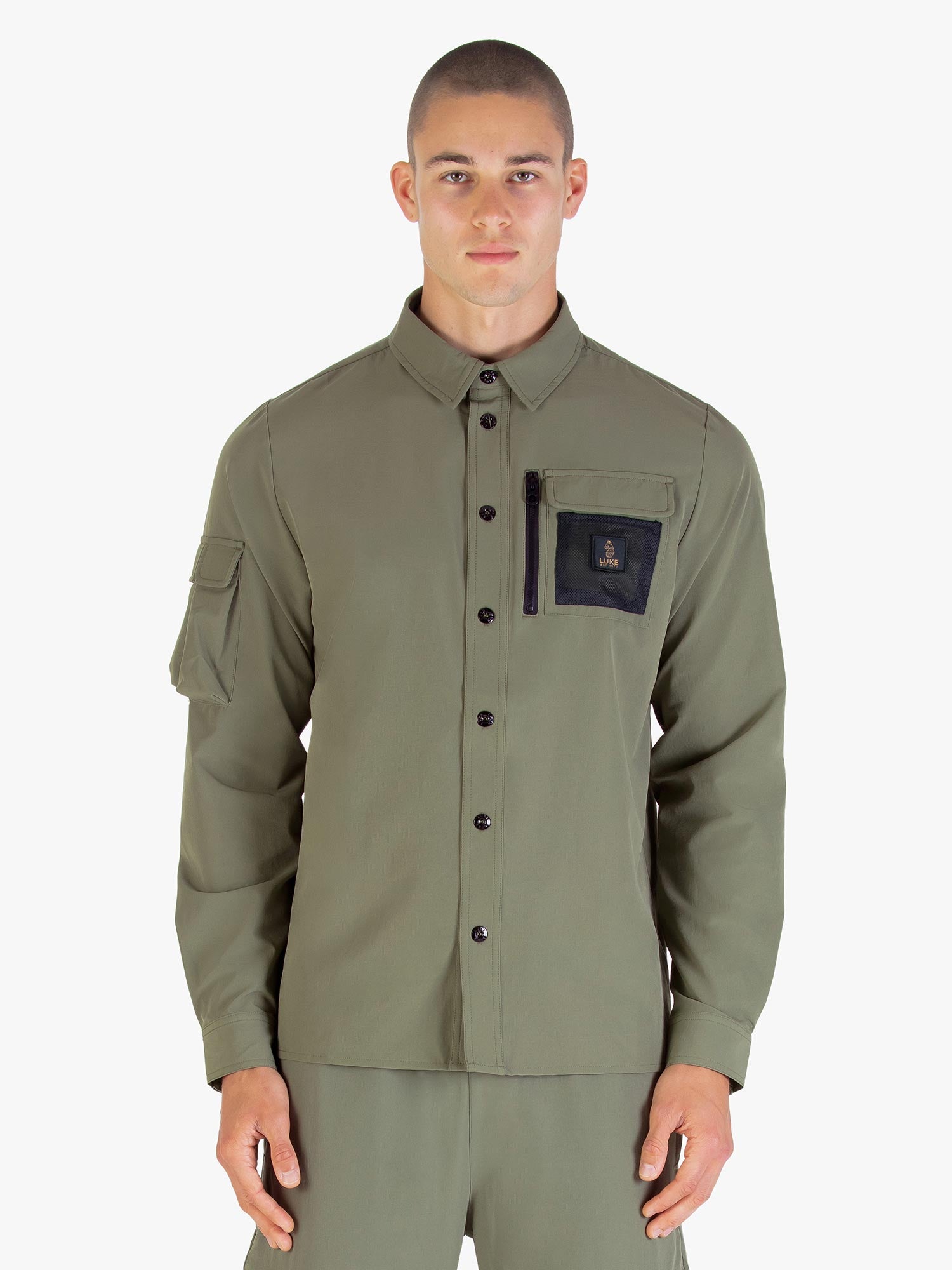 HULUN TECHNICAL NYLON OVERSHIRT