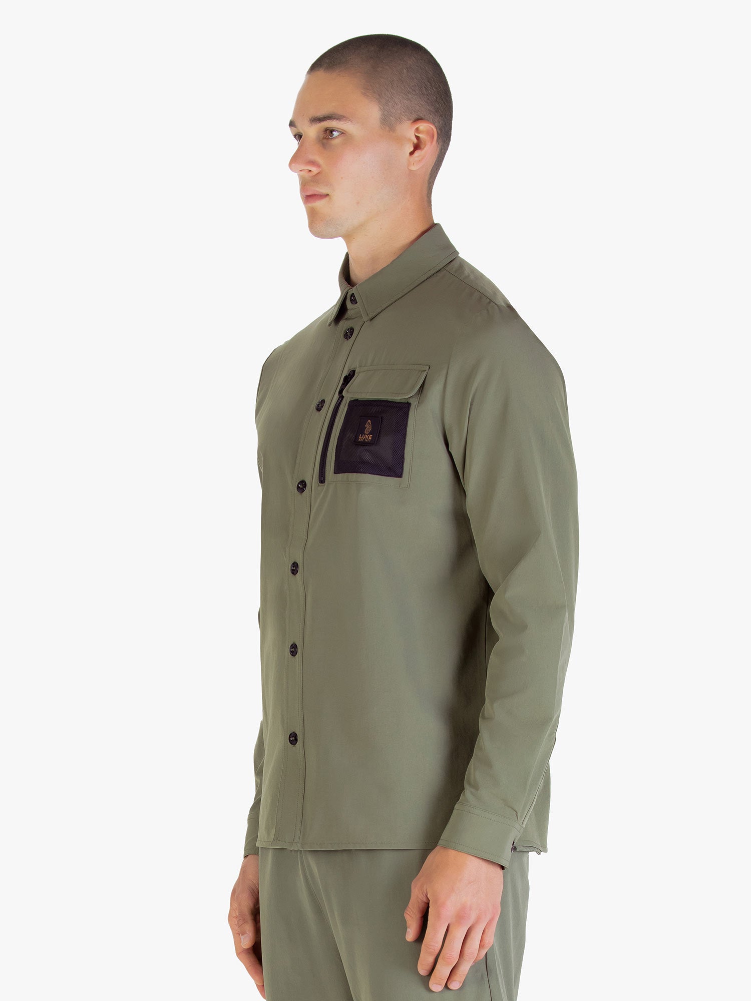 HULUN TECHNICAL NYLON OVERSHIRT