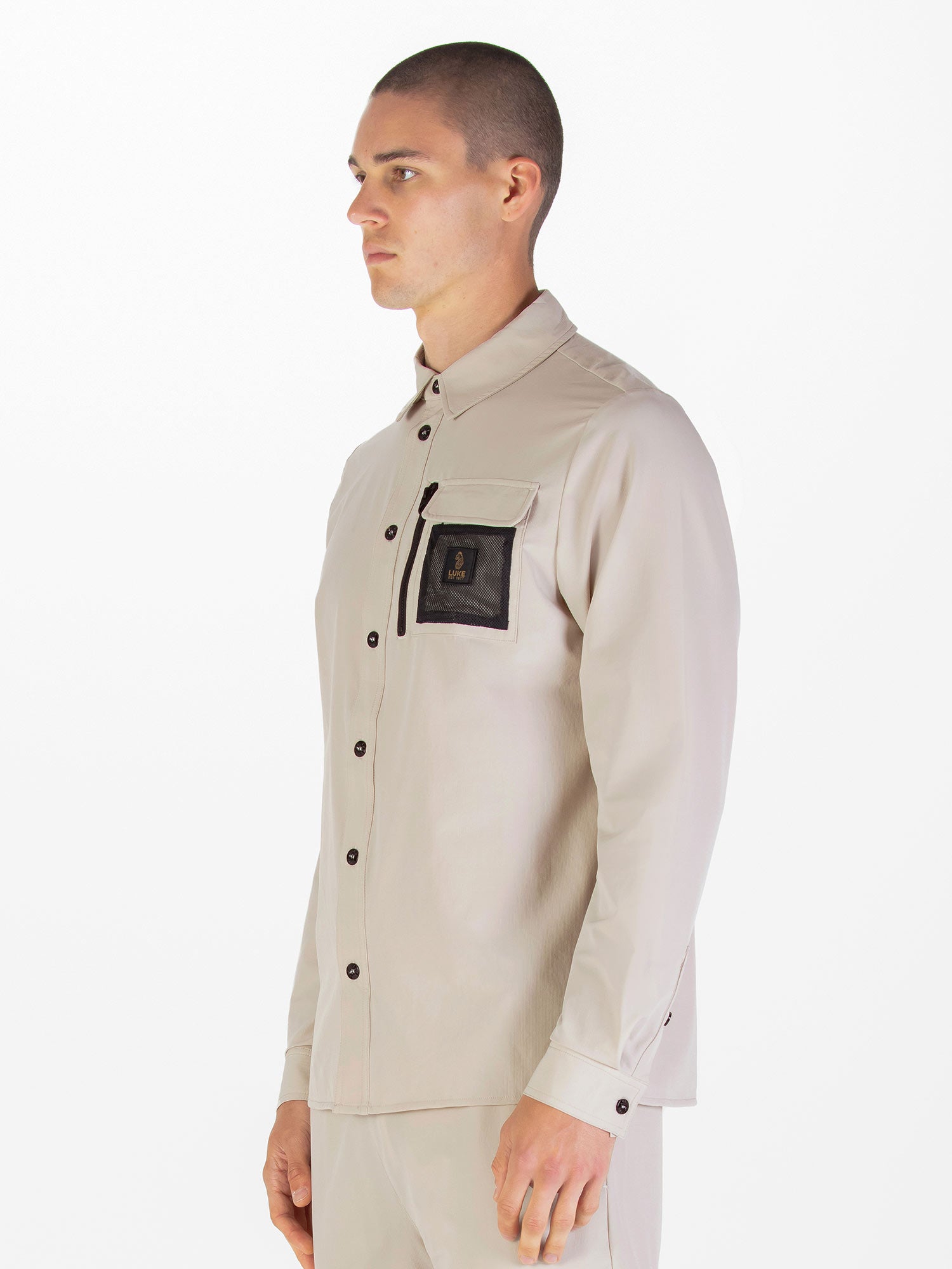HULUN TECHNICAL NYLON OVERSHIRT
