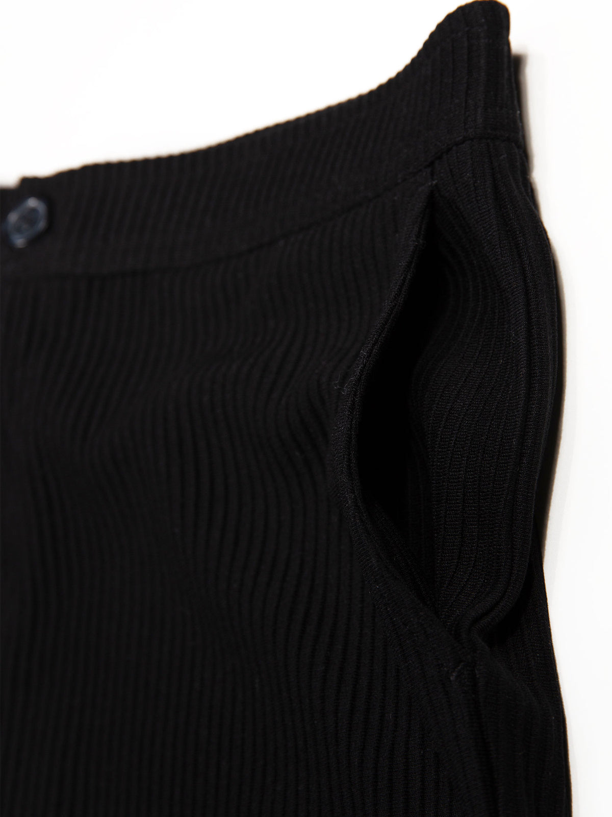 Men's black shorts with drawstring waistband.