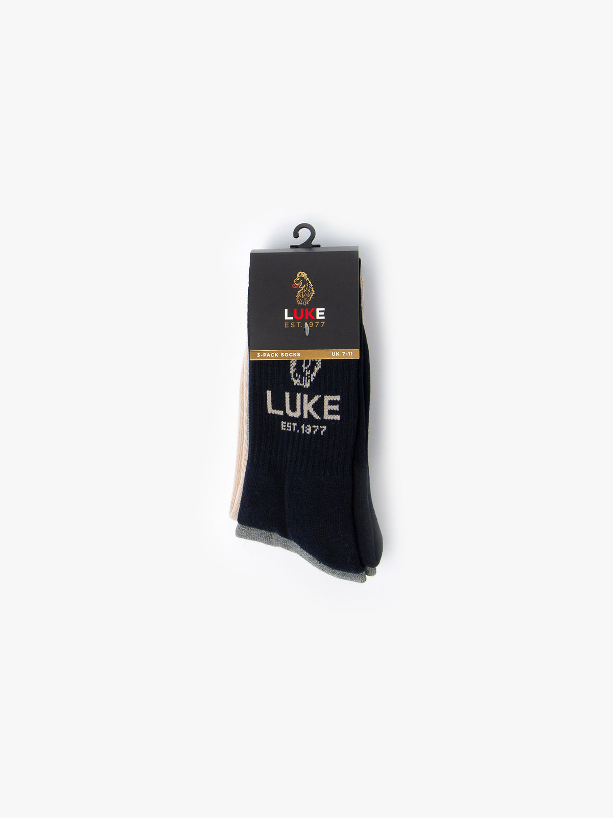 HERO 3 PACK SOCKS