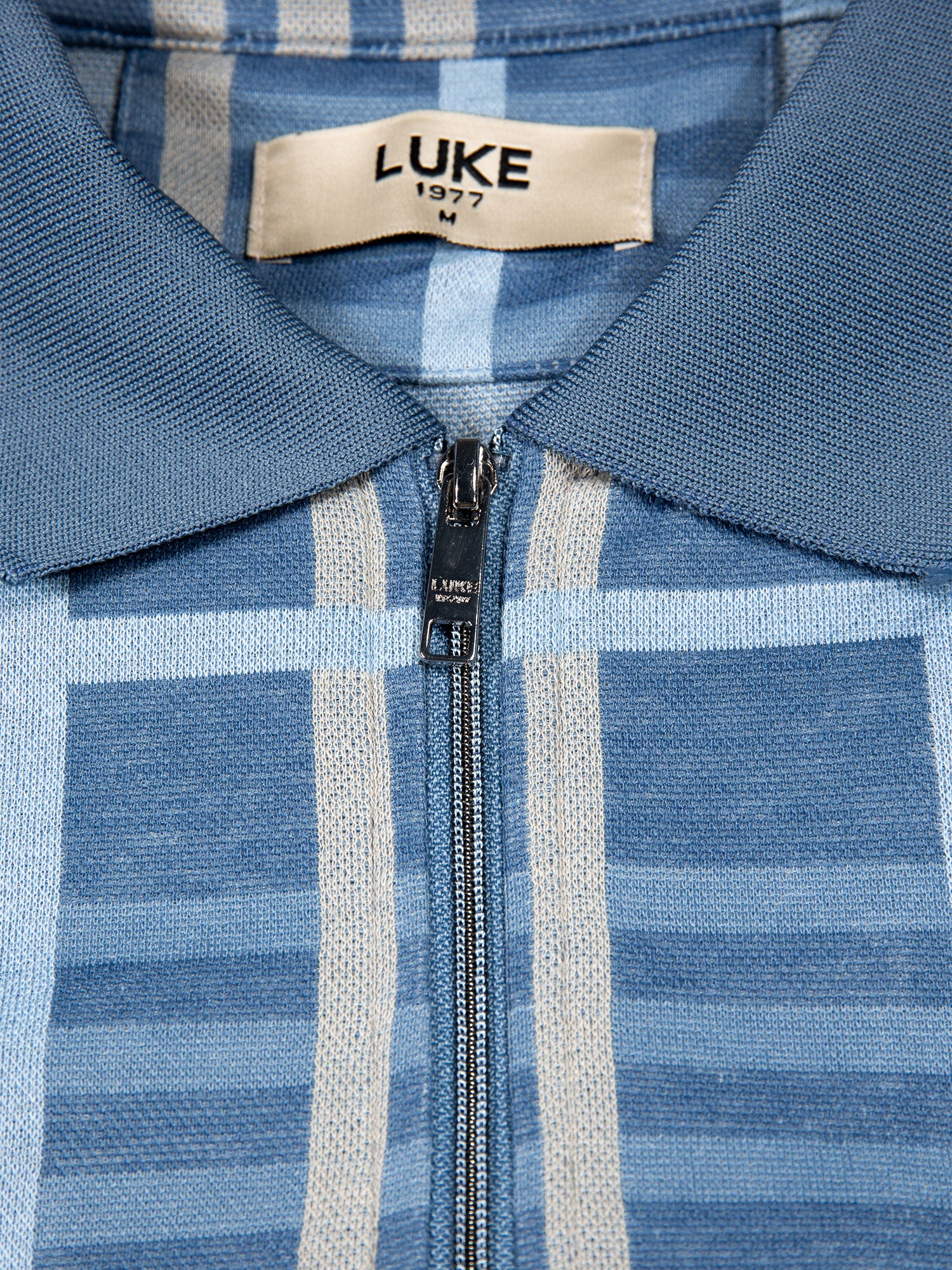 FORT CHECK ZIP POLO
