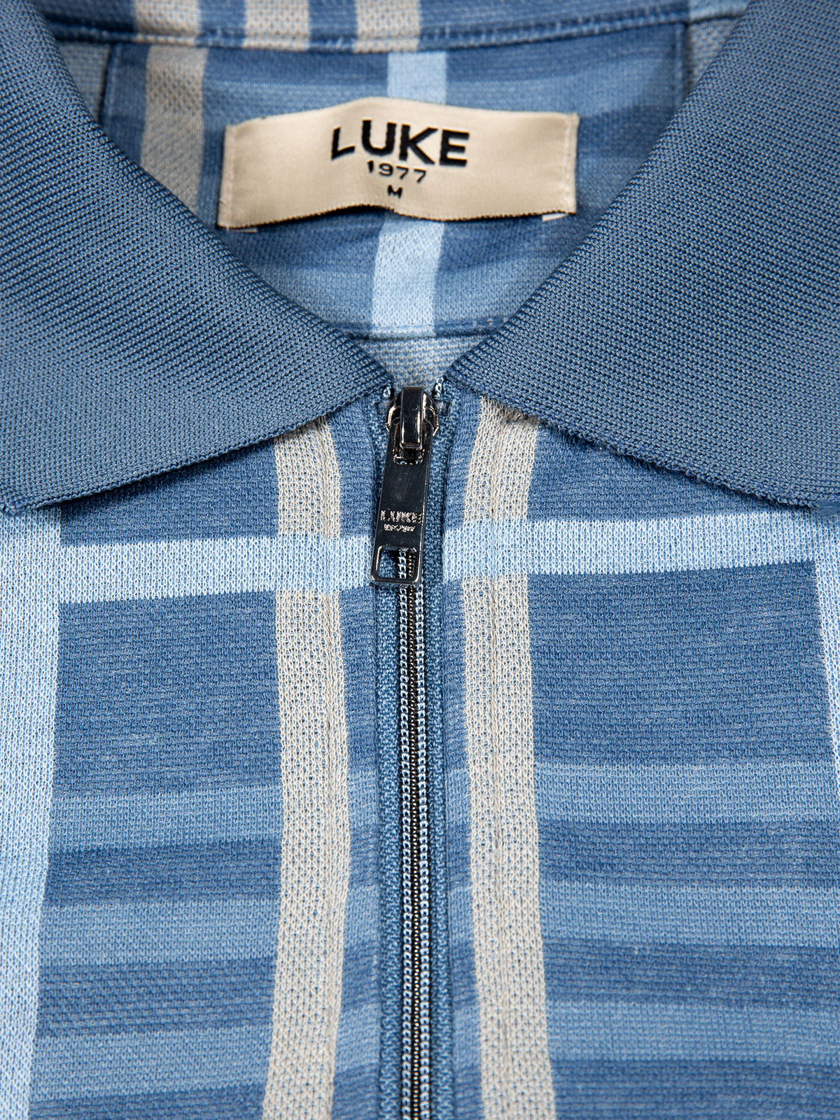 FORT CHECK ZIP POLO