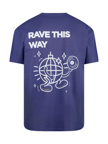  RAVE ON PRINTED T-SHIRT