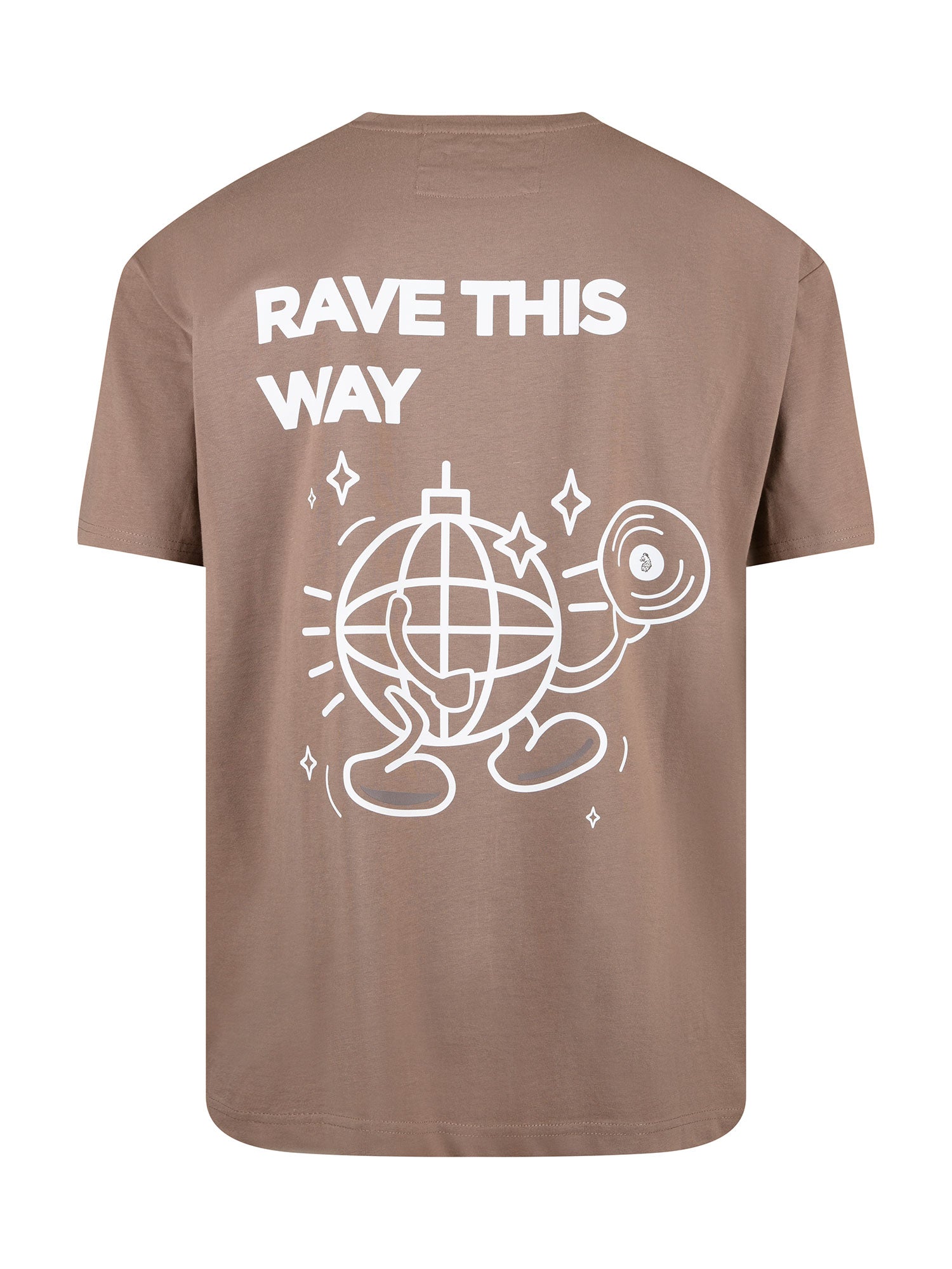 RAVE ON PRINTED T-SHIRT