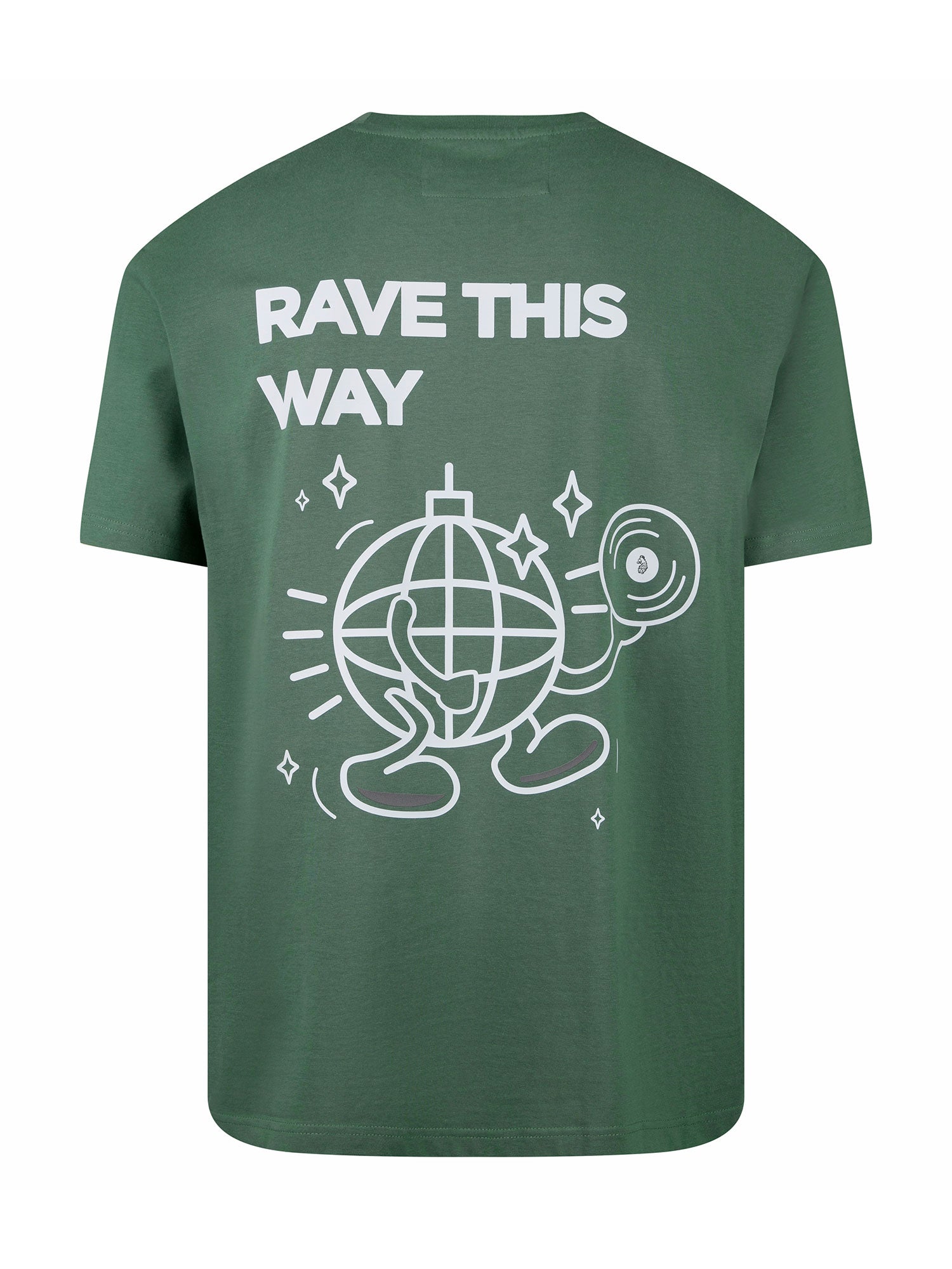 RAVE ON PRINTED T-SHIRT