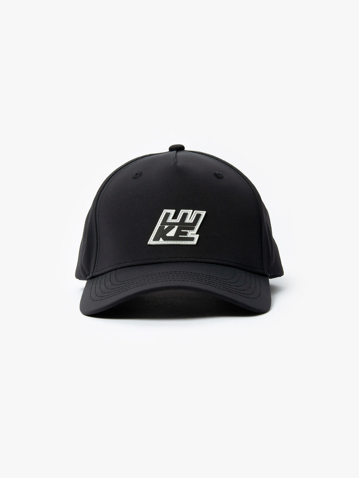 Men's black hat.