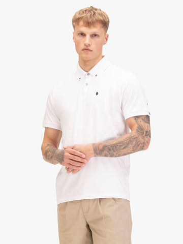 Macau Premium Modal Polo Shirt - White