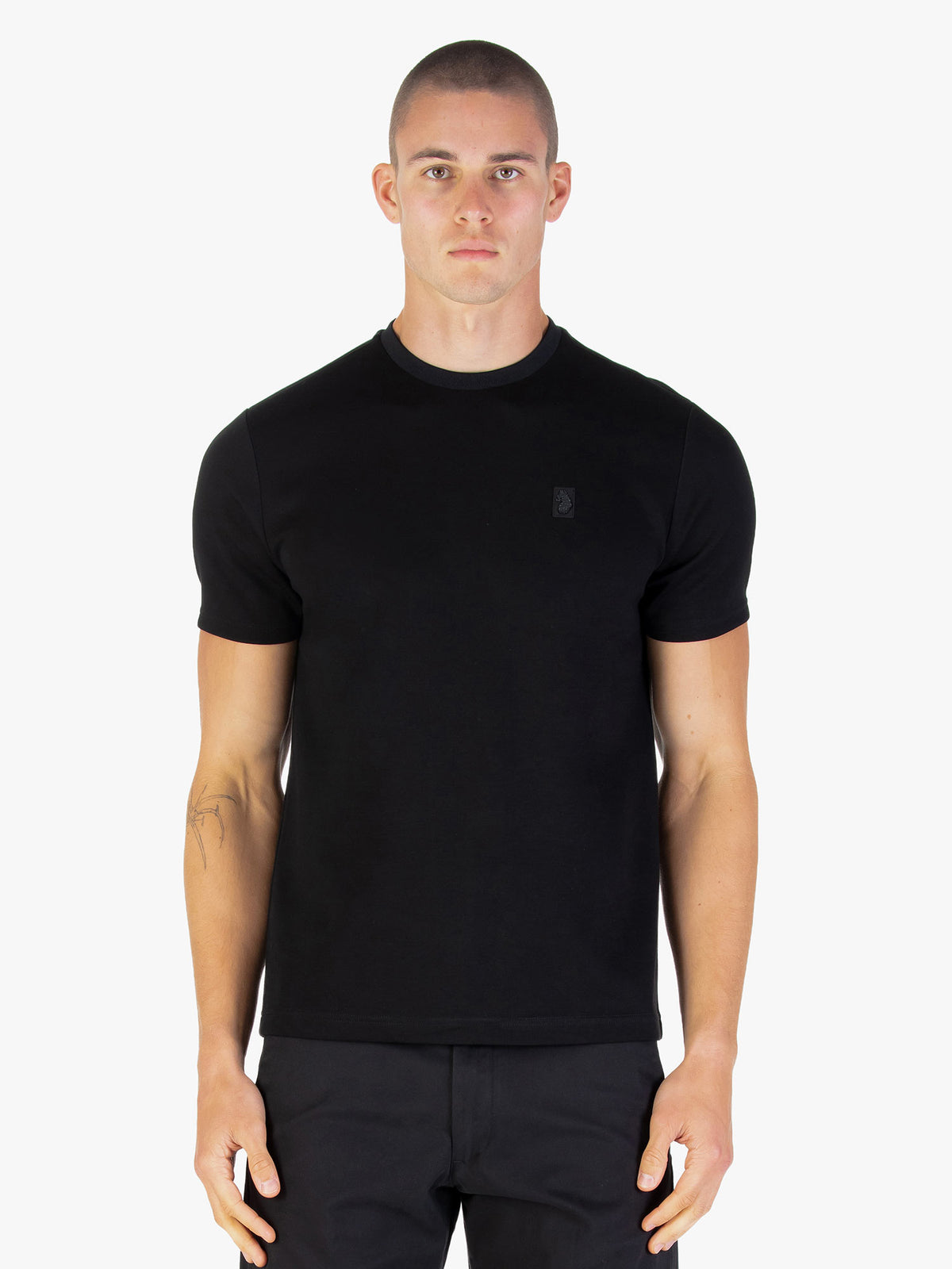 Awestruck Heavyweight Modal T-Shirt - Black