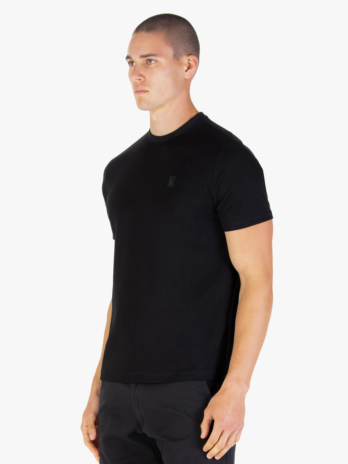Awestruck Heavyweight Modal T-Shirt - Black