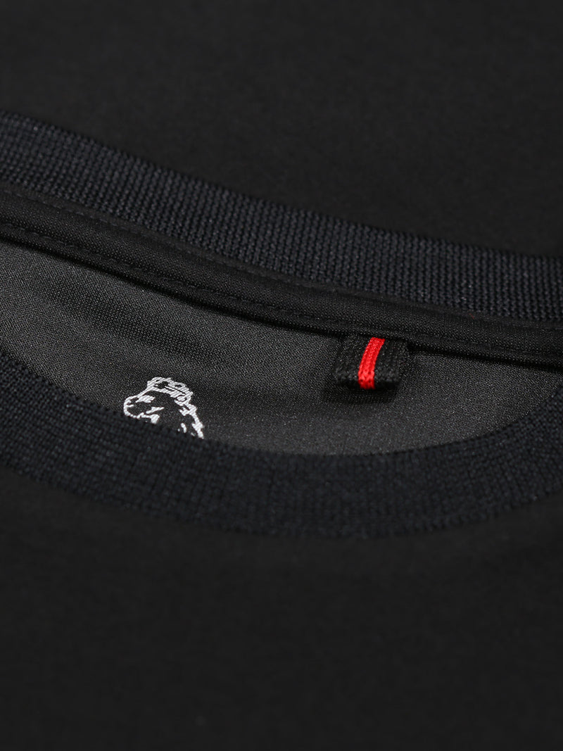 Awestruck Heavyweight Modal T-Shirt - Black