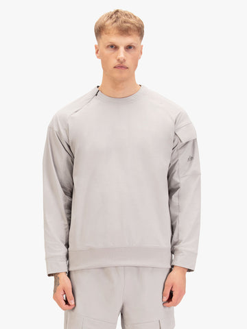 Men's grey sweatshirt.