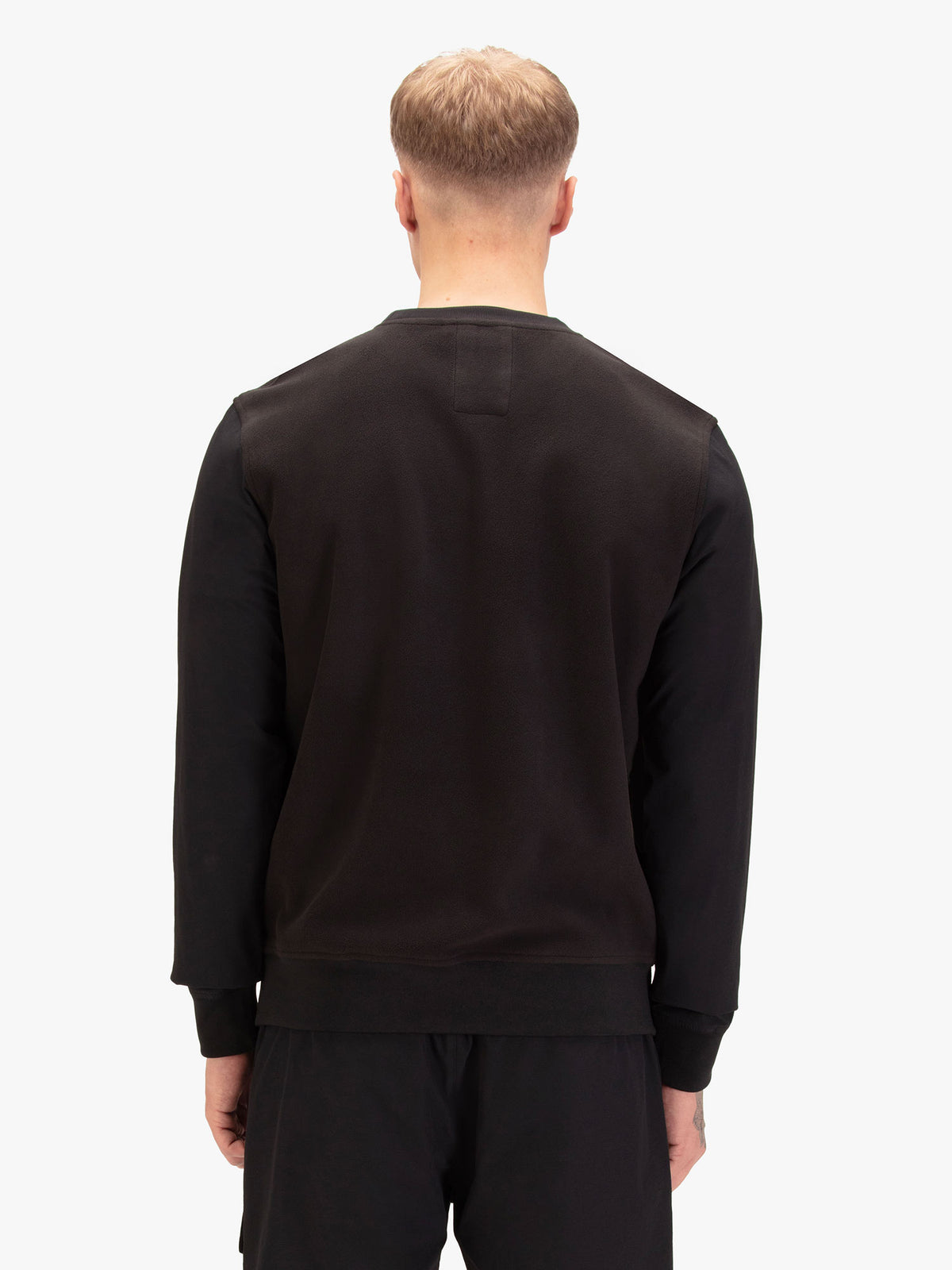 Men's black sweatshirt.