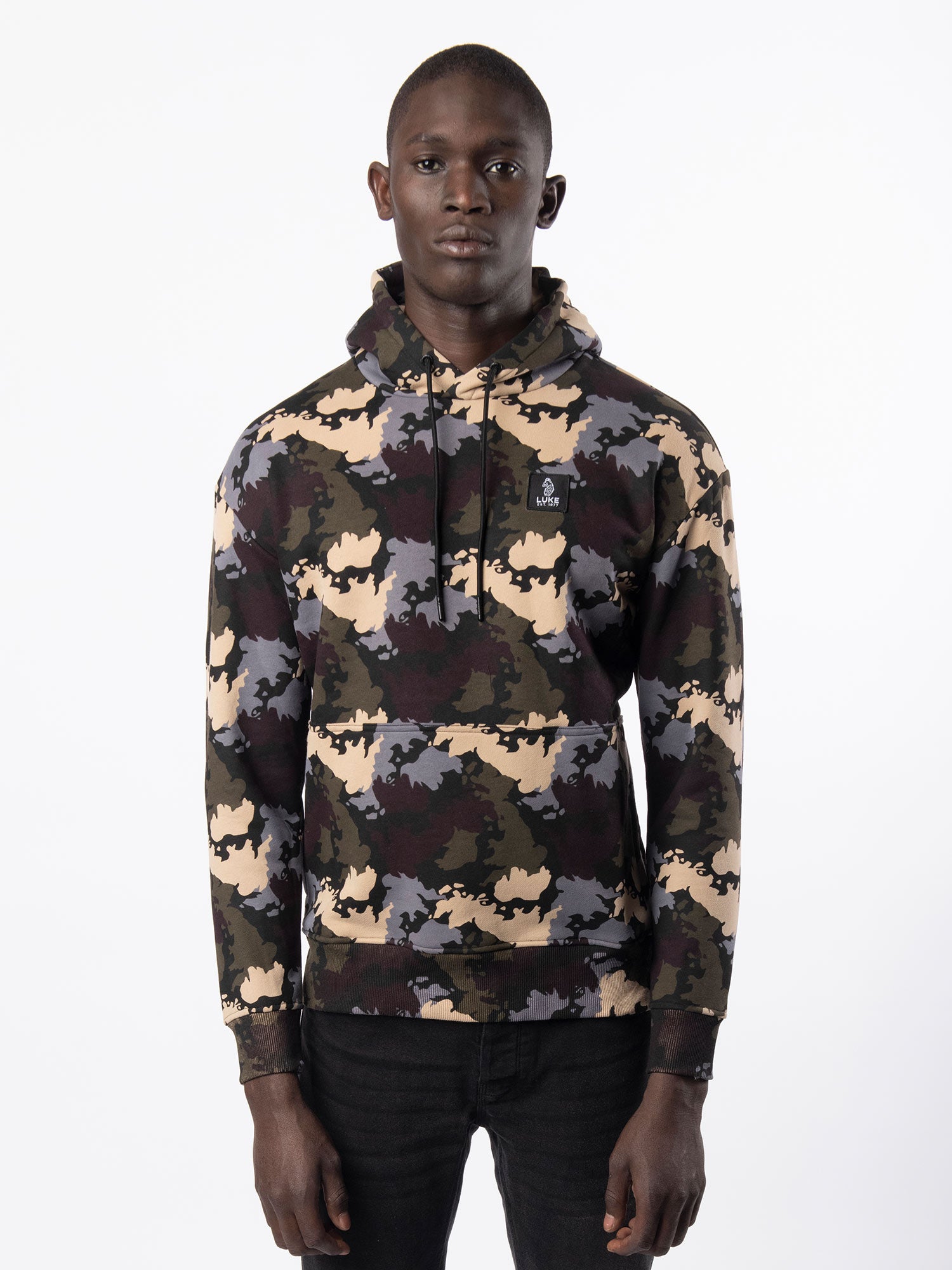 ALL OVER TEXAS RELAXED FIT HOODIE