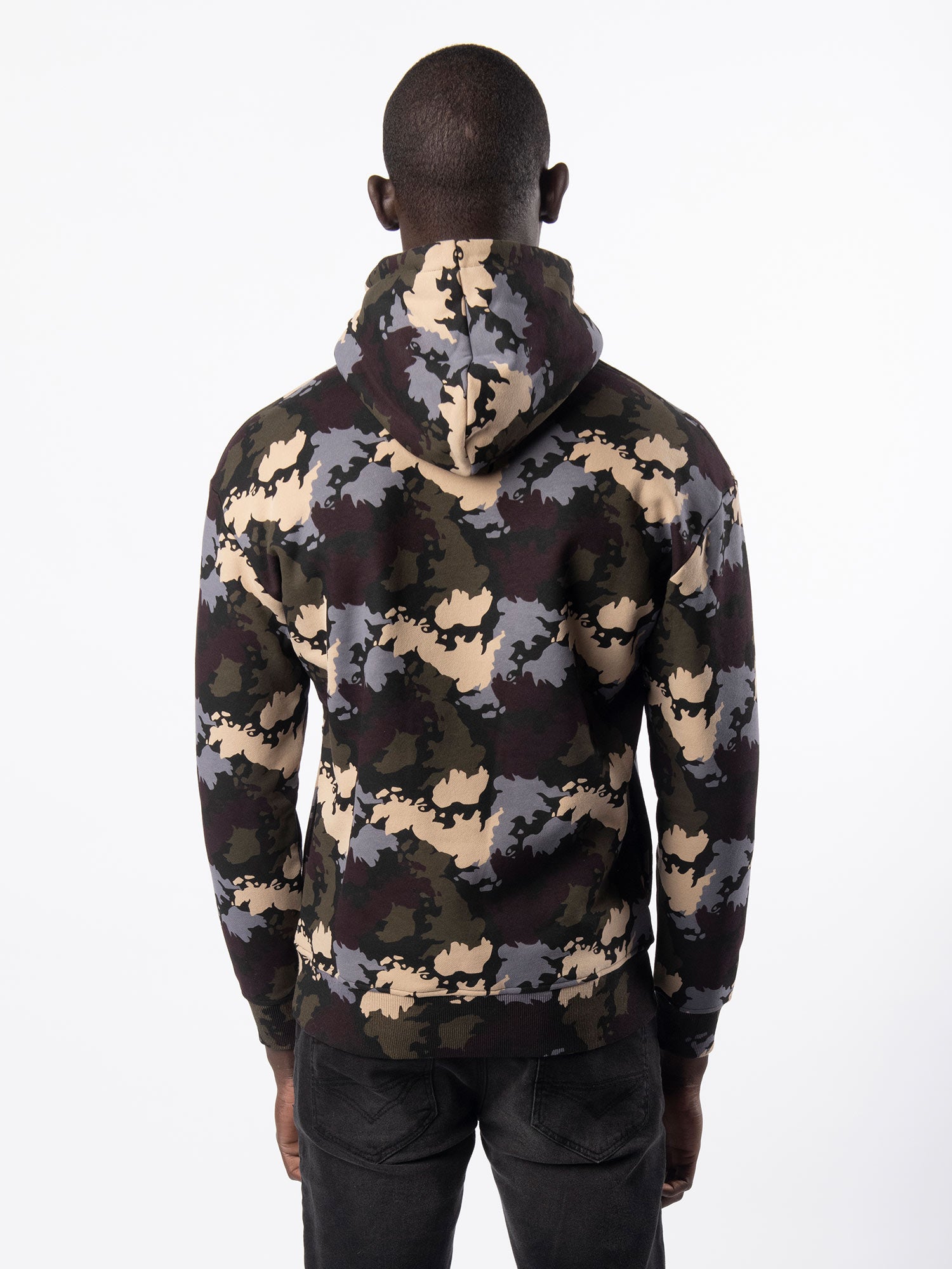 ALL OVER TEXAS RELAXED FIT HOODIE