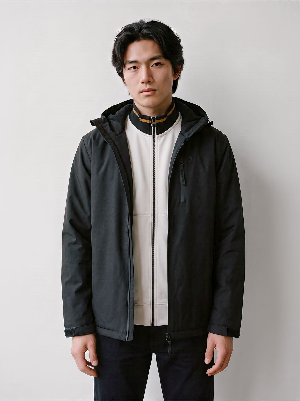 Hamburg Lined Jacket - Black