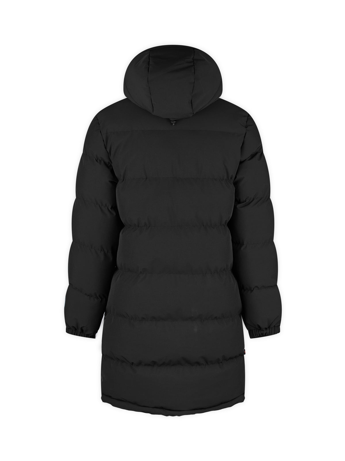 Long Auckland Padded Coat - Black