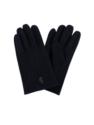 SHILTON VELVET GLOVES - BLACK