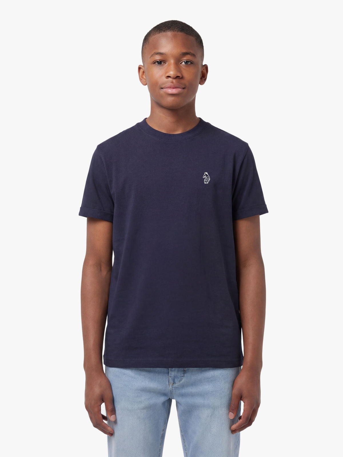 Match 5 Pack Junior Crew T-Shirt - Multicolour