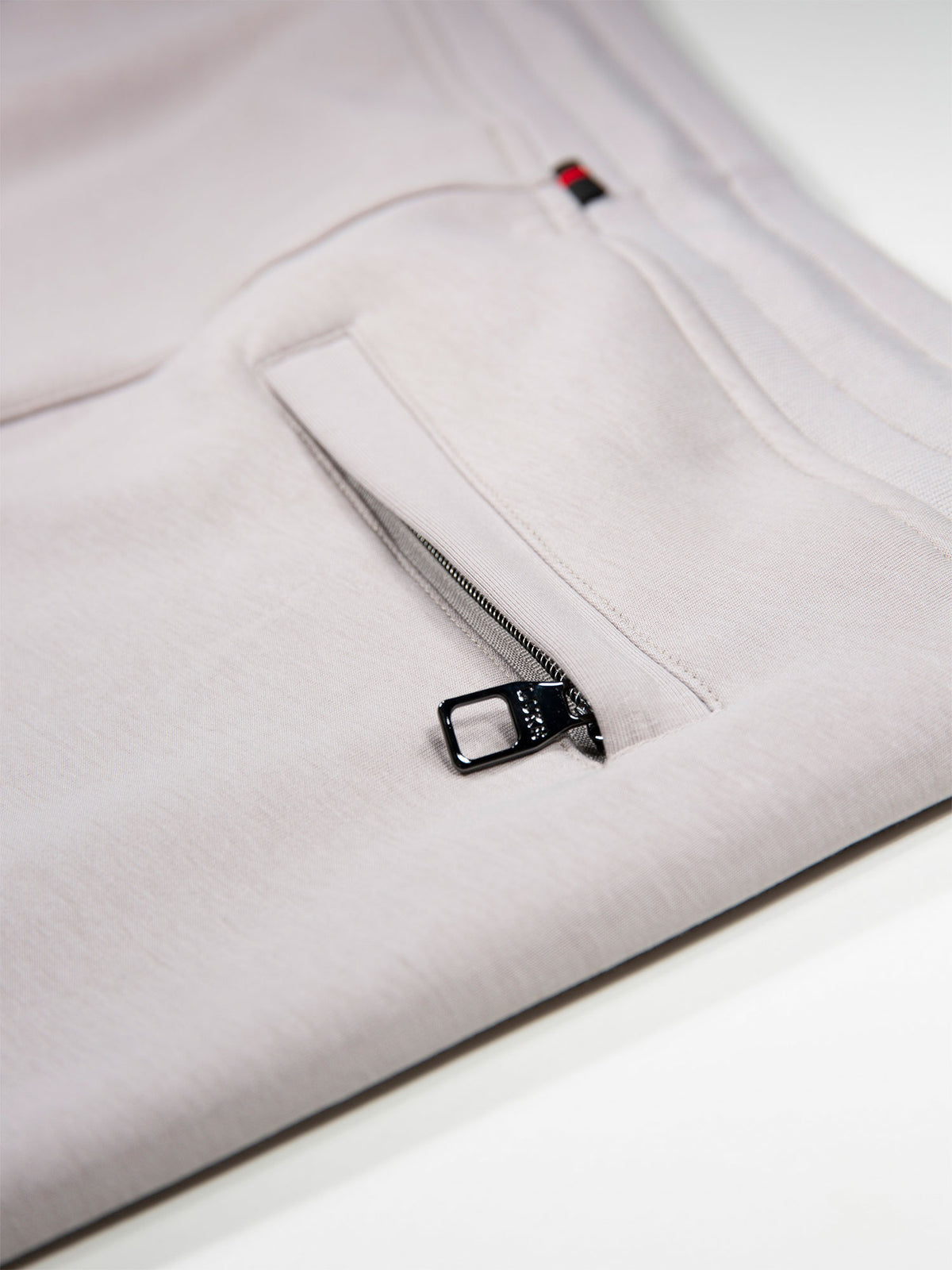 Men's grey joggers.