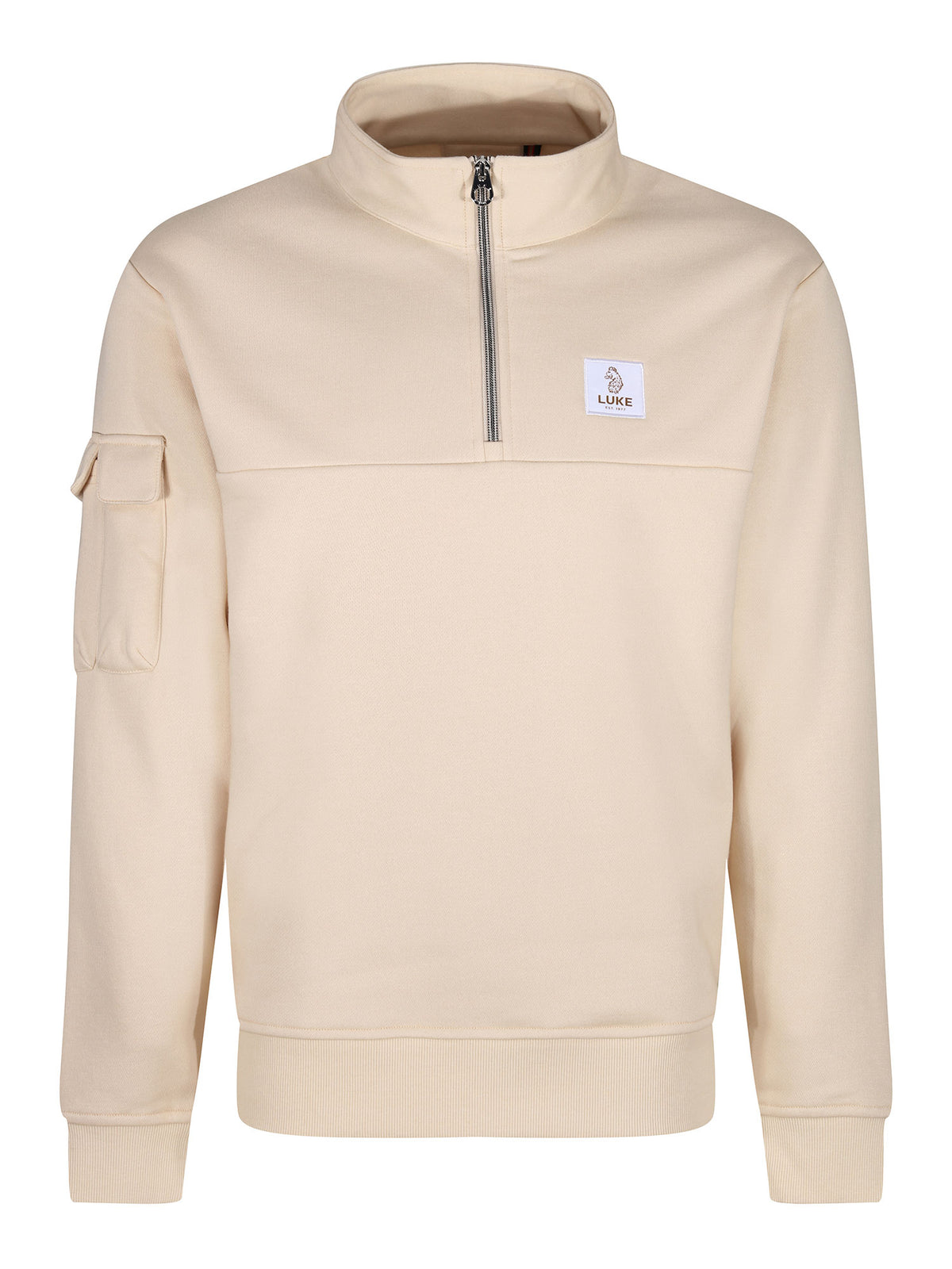 DAVAO ZIP NECK SWEATSHIRT