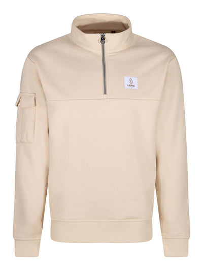 DAVAO ZIP NECK SWEATSHIRT