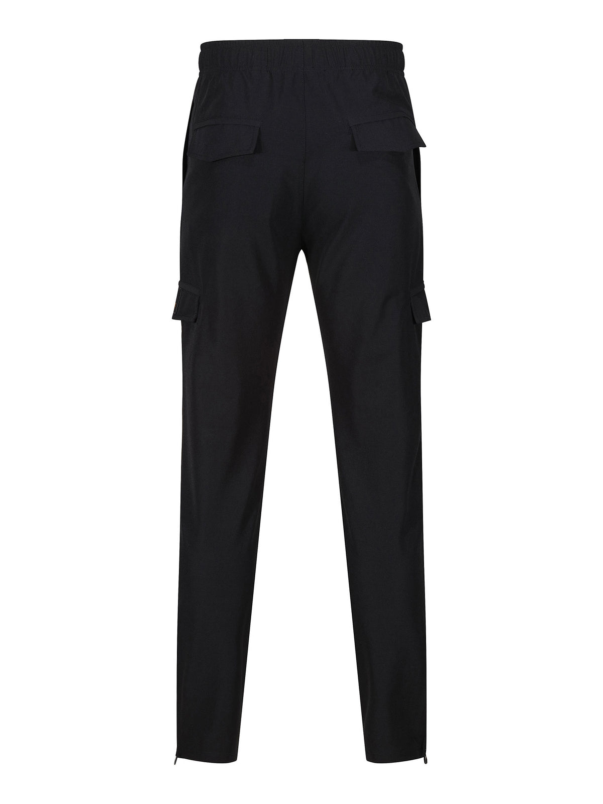 Semantic Pocket Detail Cargo Trousers - Black