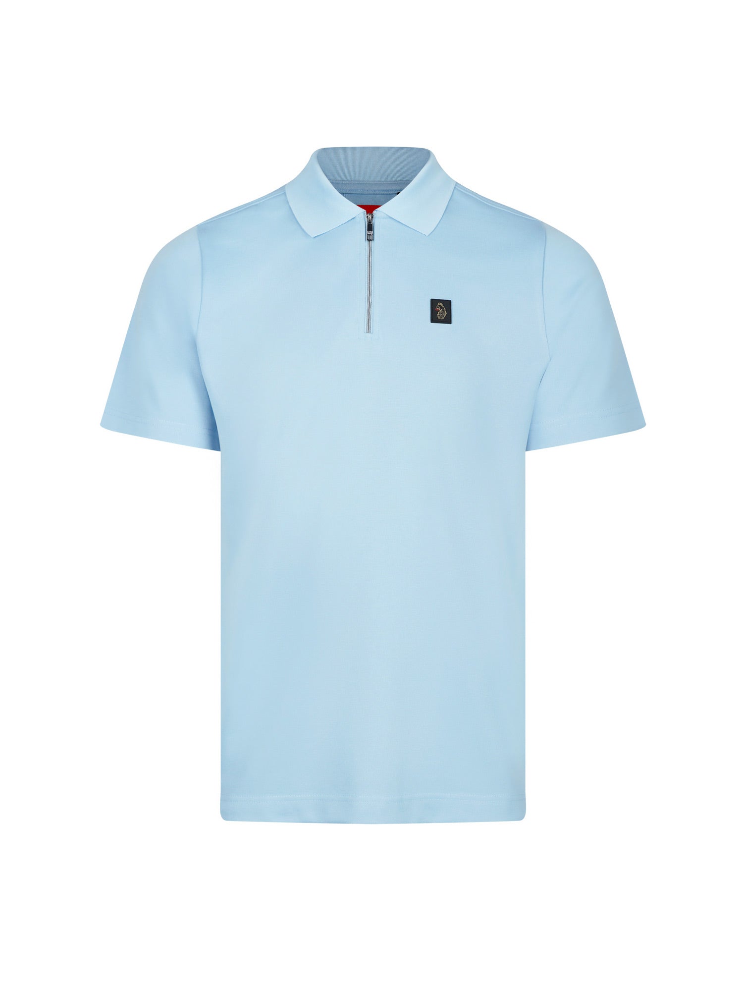 Men's Blue Quarter Zip Polo Shirt | Turret | Luke 1977 – Luke1977