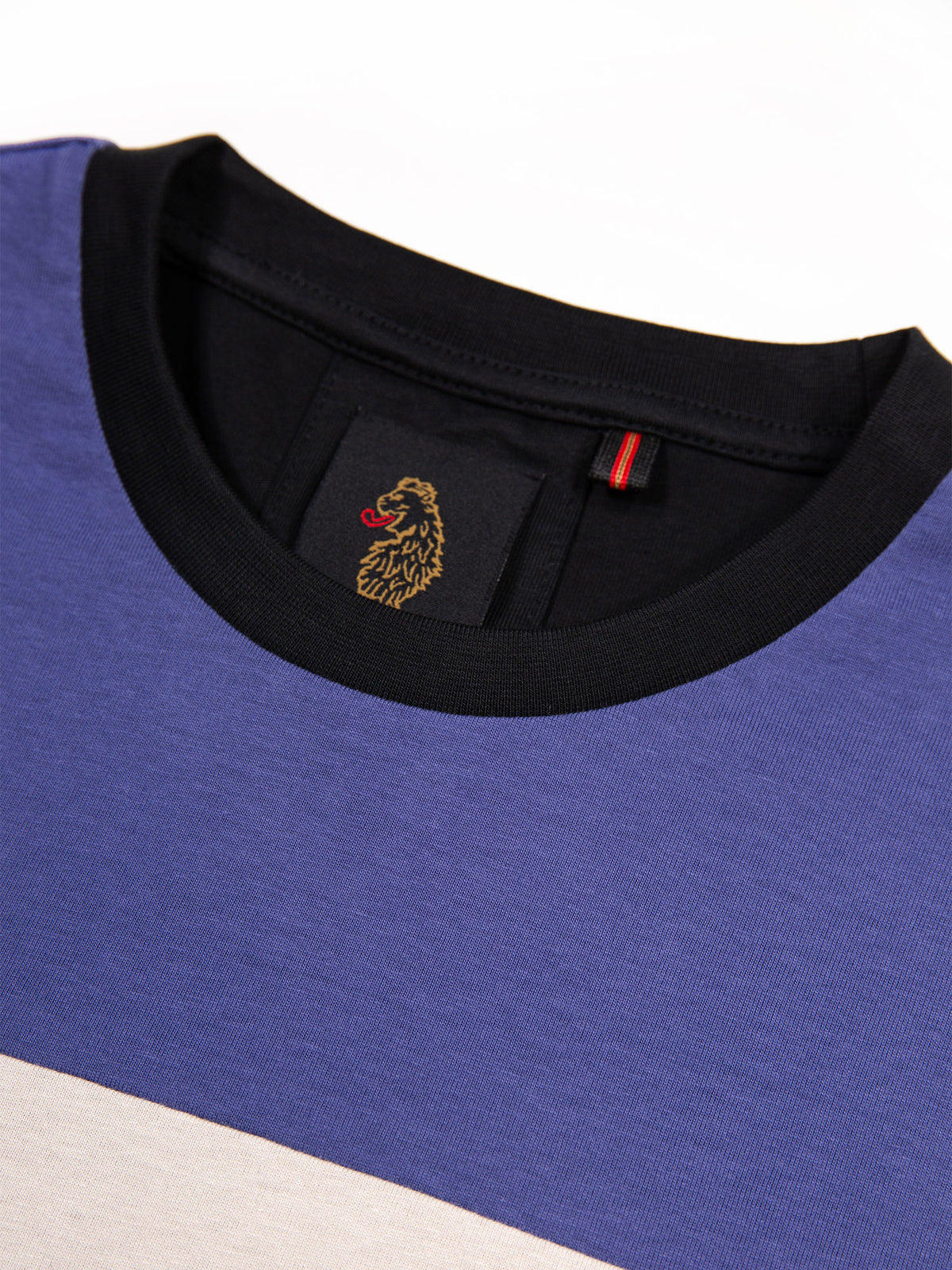 MILKO PECKER CONTRAST PANEL T-SHIRT